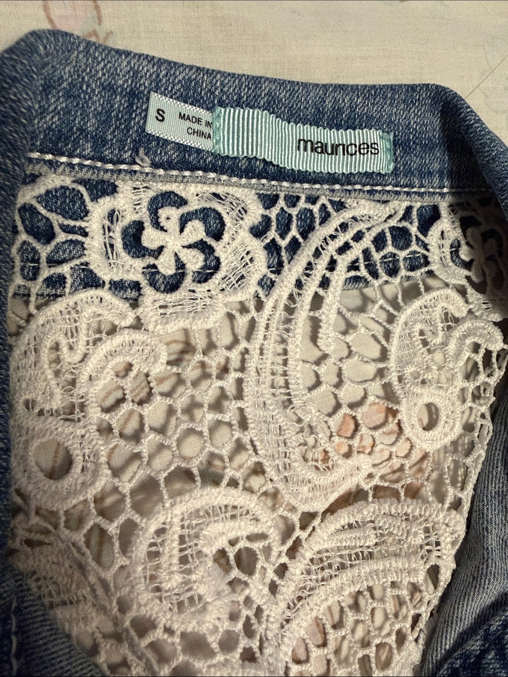 Denim Sleeveless Vest - Picture 13 of 13